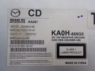 GMD7669C0C KA0H-669G0 KA1K66DRX KA0G66CM0 D09H-669U0 BJM766EZ1C Блок навигации Mazda 5 1 Арт e10562647, вид 6