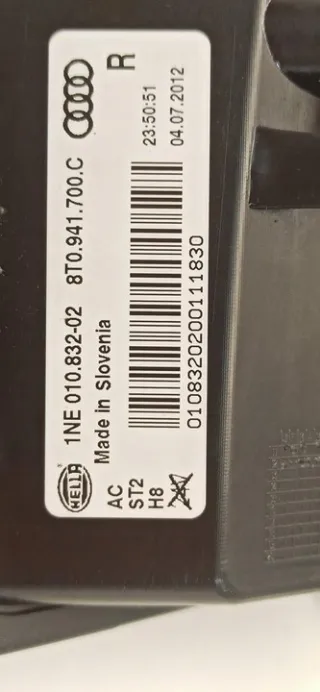 8T0941700C Фара противотуманная правая Audi A5 (S5,RS5) 1 Арт e10640466, вид 8