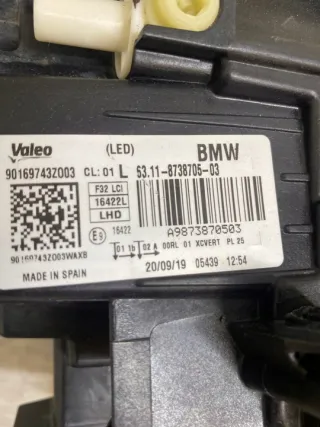 8738705 Фара левая BMW 4 F32/F33/GT F36 Арт e10645258, вид 5