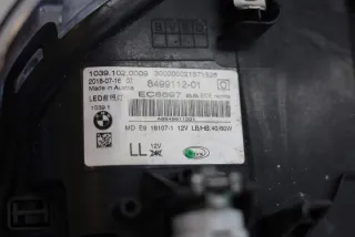8499112 Фара правая BMW 5 G30/G31 Арт e10646022, вид 5