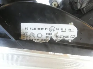 9644150880 Фара правая Citroen Berlingo 1 restailing Арт e10649352, вид 4