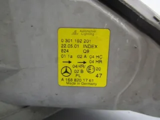 A1688201761 0301192201,A1688201761 Фара левая Mercedes A W168 Арт e10657963, вид 7