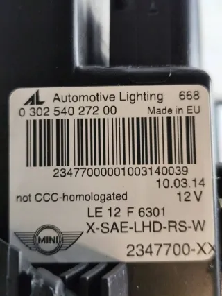 2347700XX Фара правая MINI Cooper R56 Арт e10659428, вид 11