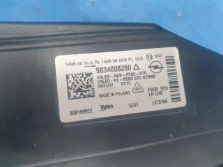 9834008280 368158932 Фара левая Opel Mokka 2 Арт e10663126, вид 9
