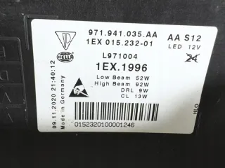971941035AA 942321 021221 Фара левая Porsche Panamera 971 Арт e10667007, вид 13
