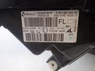 2013-2019 260607391 Фара левая Renault Captur Арт e10667726, вид 3