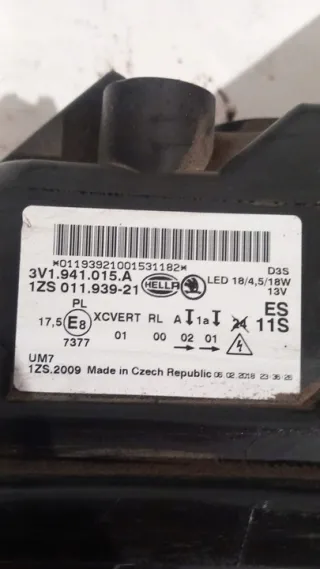 3V1941015A Фара левая Renault Megane 4 Арт e10668200, вид 5
