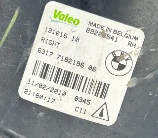 7182196 Фара противотуманная правая BMW 7 F01/F02 Арт e10669461, вид 5