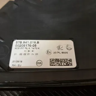 57B941016B Фара правая Skoda Karoq Арт e10671165, вид 4