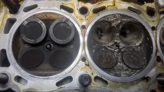 Головка блока цилиндров Mitsubishi Outlander 3 restailing 2 2015г. 1005C696 - Фото 2
