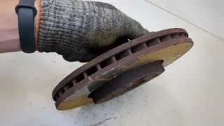  Диск тормозной передний Opel Zafira C Арт 20430935, вид 2