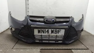  Заглушка (решетка) в бампер передний Ford Focus 3 restailing Арт 11410752