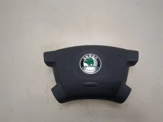 6Y0880201C Подушка безопасности водителя Skoda Fabia 1 Арт 20341642, вид 1