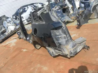 Порог со стойкой левый Acura MDX 2 2009г.  - Фото 3