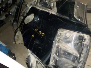Порог со стойкой левый Acura MDX 2 2009г.  - Фото 4