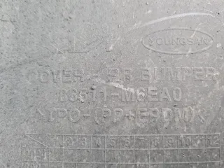86611M6EA0 Бампер задний Kia Cerato 4 Арт 0000008024244, вид 22
