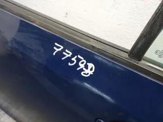 5J9833055 Дверь задняя левая синяя Skoda Fabia 2 restailing Арт 9431804, вид 2
