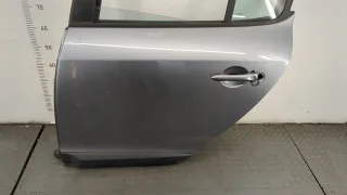  Дверь задняя левая синяя Renault Megane 3 Арт 20432815, вид 2