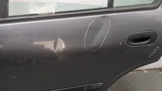 821015M431 Дверь задняя левая серая Nissan Almera N16 Арт 20436544, вид 2