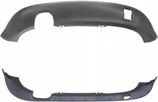 8P4807434AGRU Юбка бампера заднего Audi A3 8P Арт car0204961_1