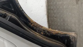 7L0833056M Дверь задняя правая черная Volkswagen Touareg 1 Арт 20222504, вид 5