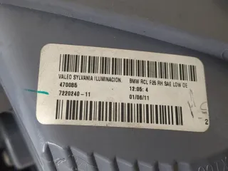  Фонарь задний правый BMW X3 F25 Арт 20441556, вид 5