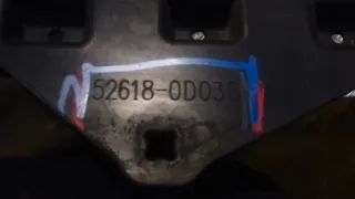 526180D030 Декоративная крышка двигателя Toyota Yaris 3 Арт e3505246, вид 6