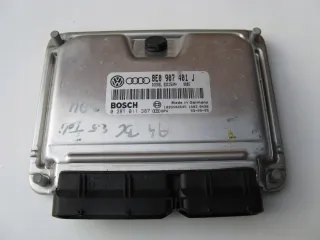 8E0907401J Блок управления двигателем Audi A4 B6 Арт e6221812, вид 1
