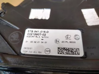57B941016D Фара правая Skoda Karoq Арт e10671369, вид 3