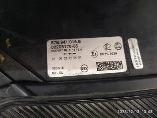 57B941016B Фара правая Skoda Karoq Арт e10671391, вид 15