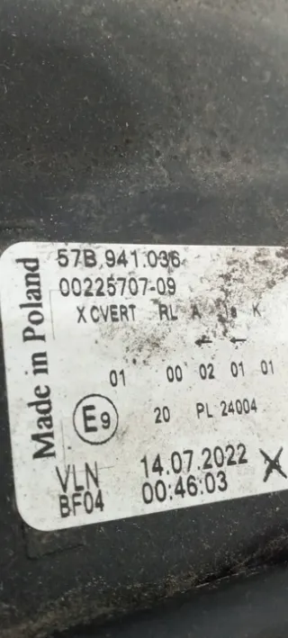 57B941036 Фара правая Skoda Karoq Арт e10671431, вид 6