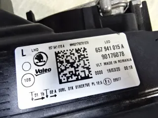 657941015 657941016 Фара левая Skoda Scala Арт e10671766, вид 7