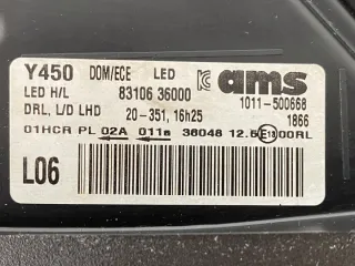 83106-36000 06-360 Фара правая SsangYong Rexton 4 Арт e10672181, вид 4