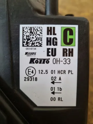  Фара правая Toyota Aygo 2 Арт e10673142, вид 2
