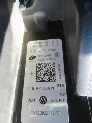 11B941036N Фара правая Volkswagen ID4 Арт e10675945, вид 13