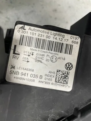 5NB941035B Фара левая Volkswagen Tiguan 2 Арт e10677767, вид 12