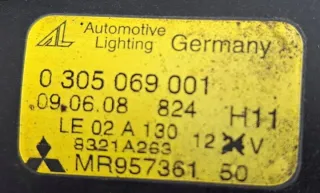 0305069001 Фара противотуманная левая Mitsubishi Lancer 8 Арт e10681609, вид 4