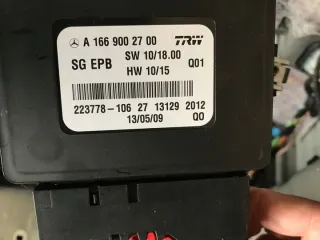 A1669002700 Блок управления (другие) Mercedes B W246 Арт e10682286, вид 2