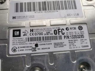 13353285 Блок управления (другие) Opel Astra J Арт e10684630, вид 2