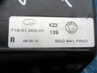 7190100001 Фара противотуманная правая Skoda Octavia A7 Арт e10684681, вид 6