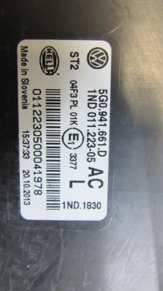 5G0941661D Фара противотуманная левая Volkswagen Golf 7 Арт e10686306, вид 3