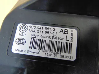 6C0941661G Фара противотуманная левая Volkswagen Polo 5 Арт e10686770, вид 14