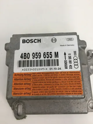 4B0959655M 0285001432 Блок AirBag Audi A6 C5 (S6,RS6) Арт e10695222, вид 3