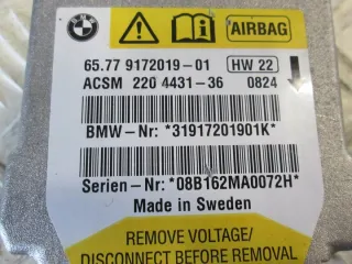9172019 Блок AirBag BMW 5 E60/E61 Арт e10696110, вид 2