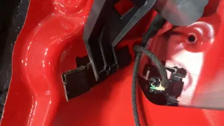 6429EK Щеткодержатель задний Peugeot 207 Арт 11236176, вид 3