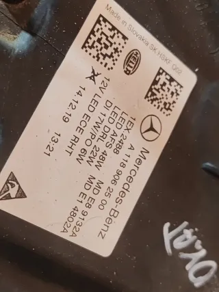 A1189063900, A1189062500, 1 фара Mercedes CLA c118 Арт 300175PM, вид 10