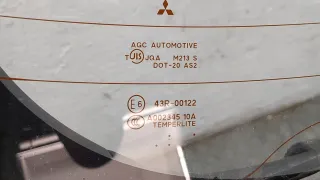 Крышка багажника (дверь 3-5) Mitsubishi Lancer 10 2010г. 5801A733,8253A056 - Фото 3