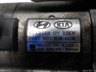 361004A150 Стартер Hyundai Porter Арт E52574499, вид 4