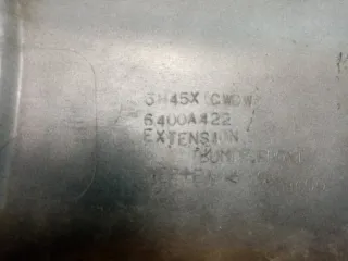 6400A422 Накладка на бампер Mitsubishi Outlander 1 Арт 2-6893, вид 5