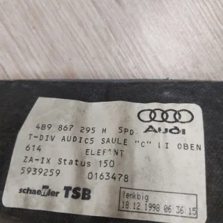 4B9867295H Обшивка стойки Audi A6 C5 (S6,RS6) Арт 2-23838, вид 3